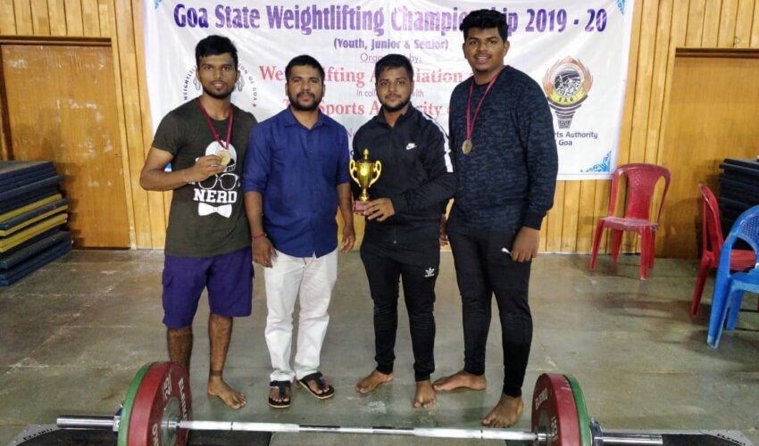 Goa State weightlifting championship