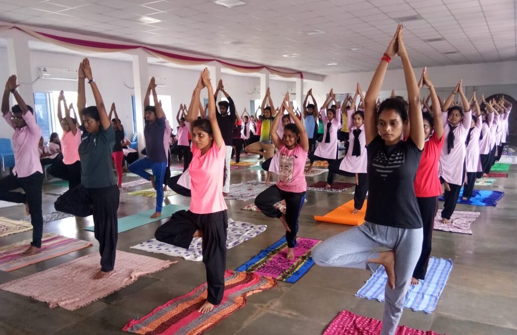 Ganpat Parsekar College of Education Celebrated International Yoga Day