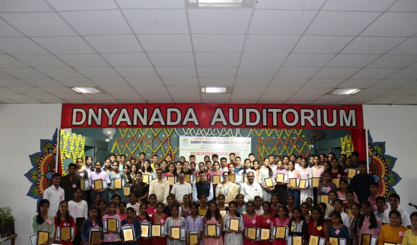 Felicitation of SSCE and HSSCE Meritorious Students of each school from Pernem 2023