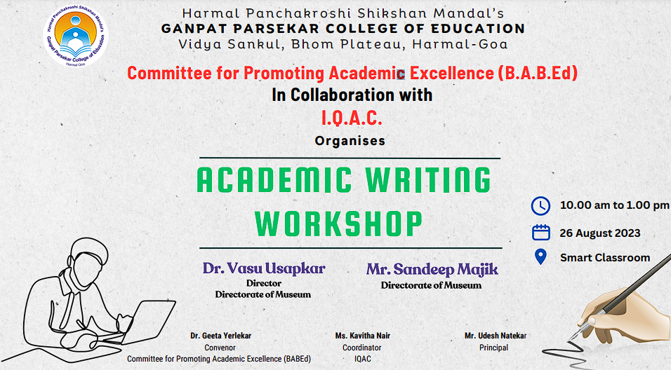 Academic Writing Workshop