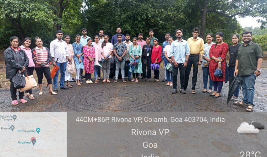 On-site workshop on the prehistoric sites of Goa