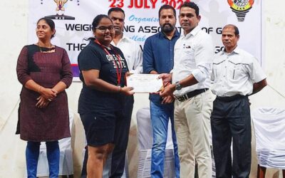 Goa state weightlifting championship 2023