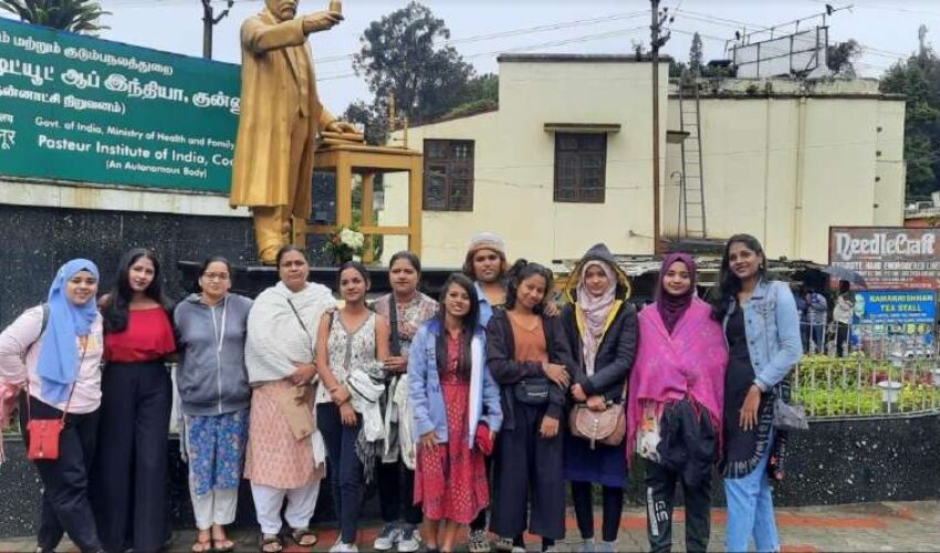 Study tour to Conoor and Ooty