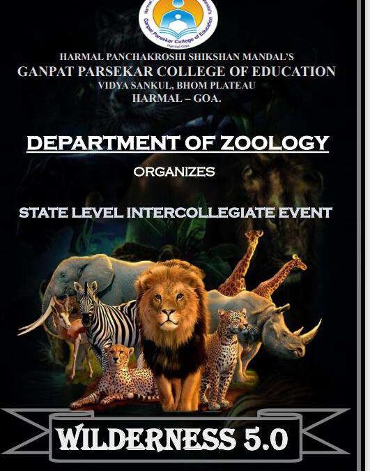 Wilderness 5.0: State level Inter-collegiate Event