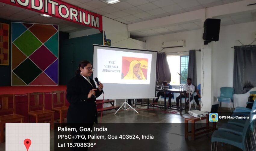 Talk on sexual harassment at workplace and POSH act