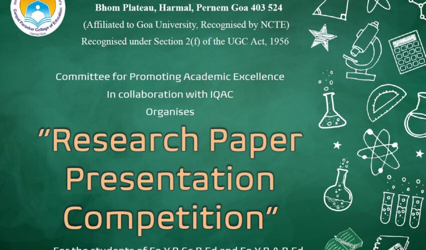 Research Paper Presentation Competition