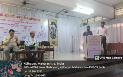 Paper Presentation at Shahaji Chhatrapati Maharaj College, Kolhapur