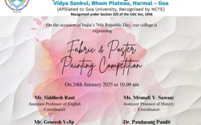 Fabric and Poster Painting Competition