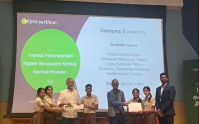 Prestigious National Wipro Earthian Award