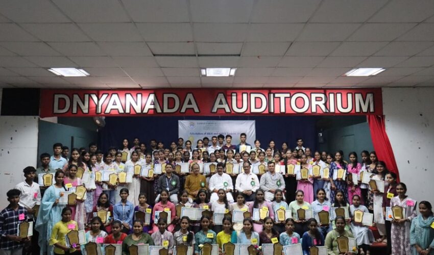 Felicitation of SSC and HSSC toppers 2024-25