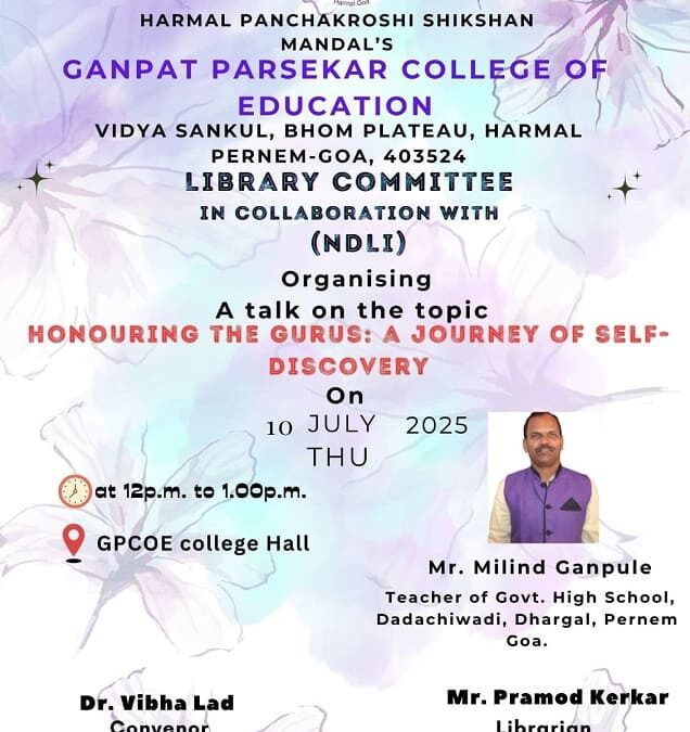 Talk on the occasion of Guru Purnima