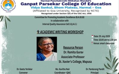 Academic Writing Workshop