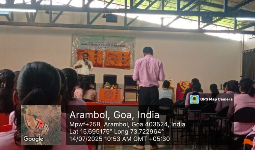 Talk on Role of Youth in Nation Building