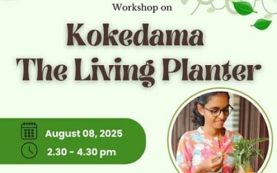 Workshop on Kokedama The Living Planter
