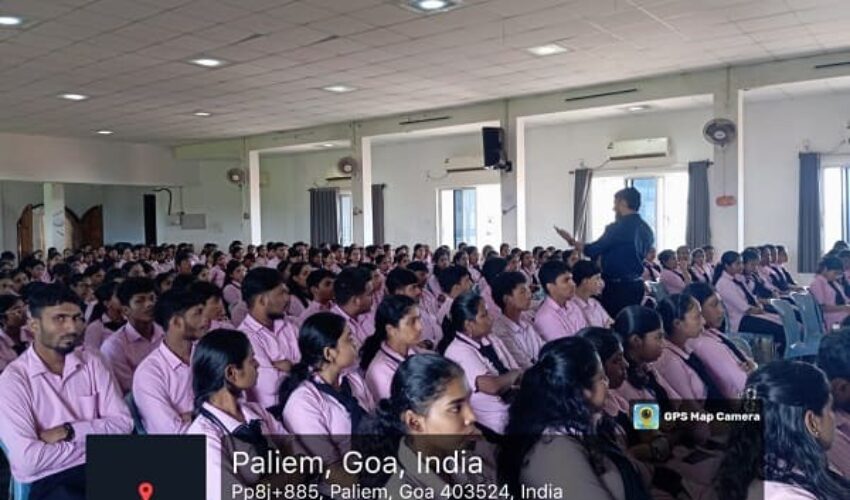 Talk on “Process of innovation, creativity and prototyping student projects with government support schemes”