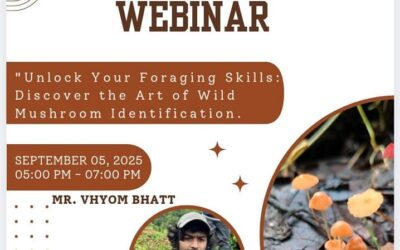 Webinar on ‘Unlock your foraging skills: Discover the art of wild mushroom identification’