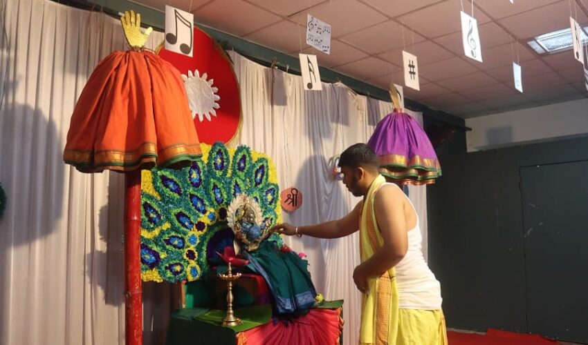 Saraswati Poojan Celebration 2025