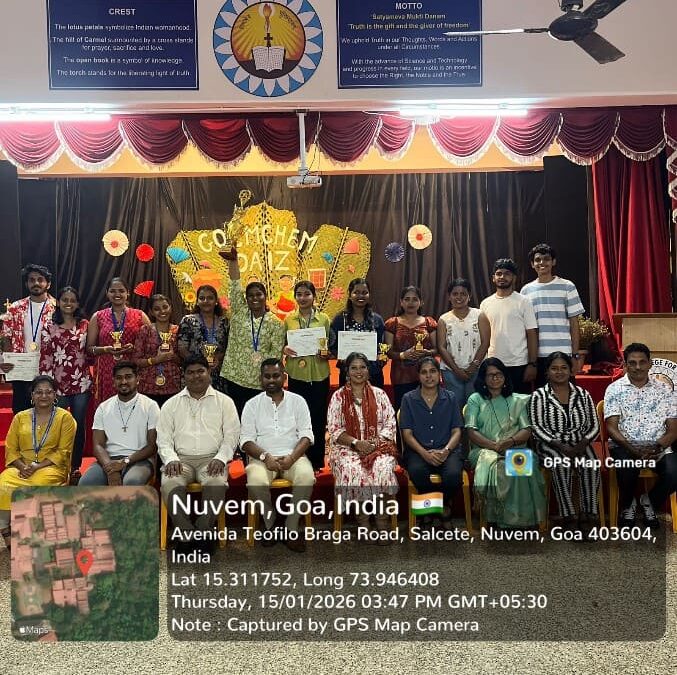 All Goa Inter-Collegiate event on the occasion of Goem Asmitai Dis on 15th January 2026