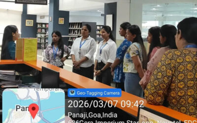 An educational visit to the Goa State Central Library and Gomantak Bhavan