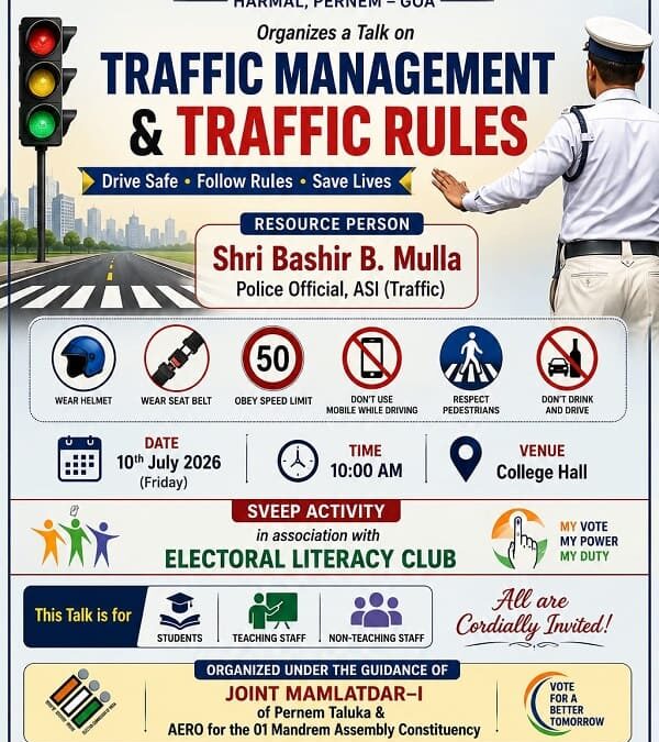 Talk on “Traffic Management & Traffic Rules”