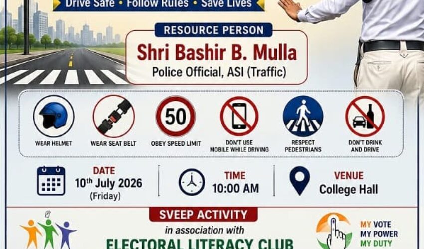 Talk on “Traffic Management & Traffic Rules”