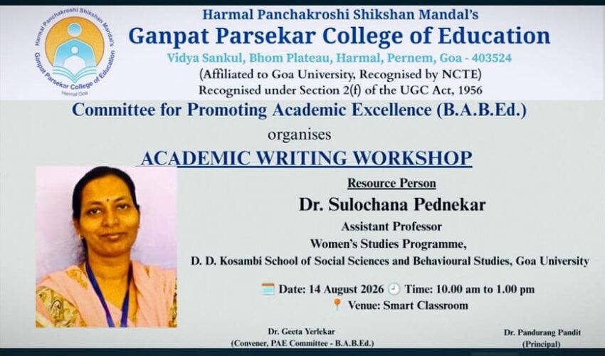 Academic Writing Workshop 2026
