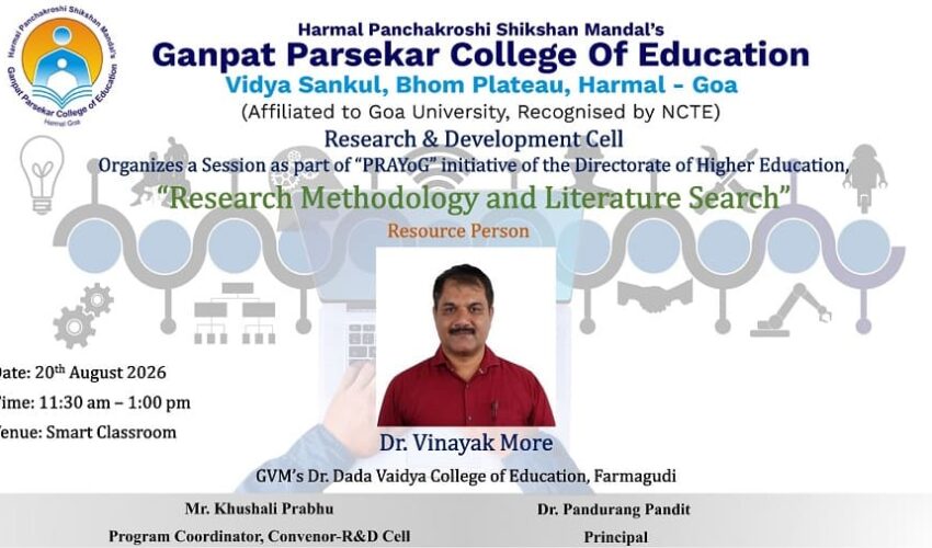 Research Methodology and Literature Search- Session II