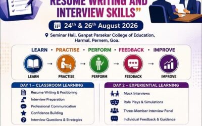 Two Day Workshop on ‘ Resume Writing and Interview Skills’